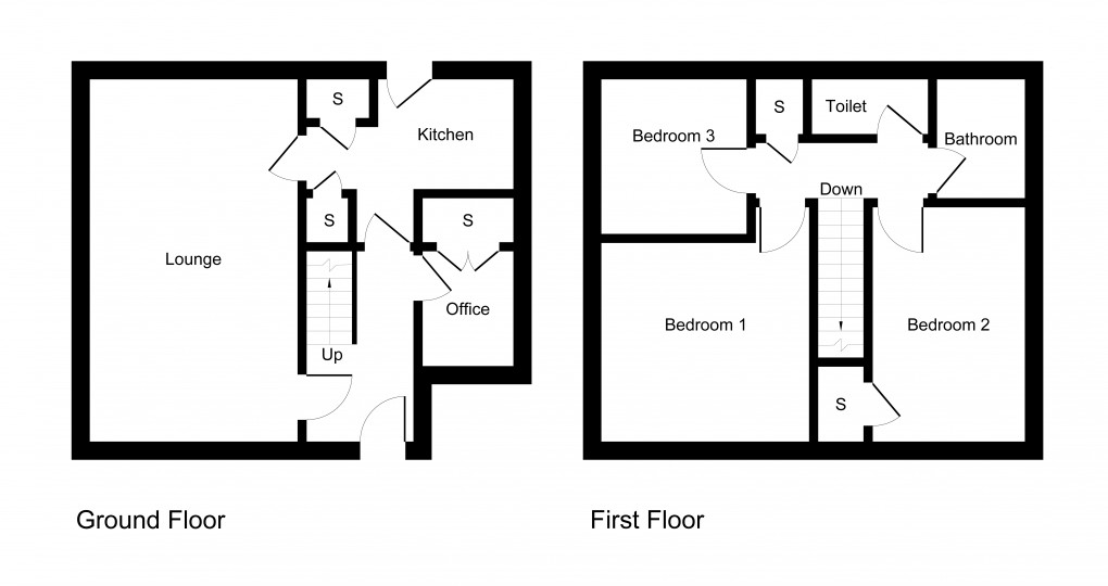 Floorplan for Arley Drive, Widnes, Cheshire
