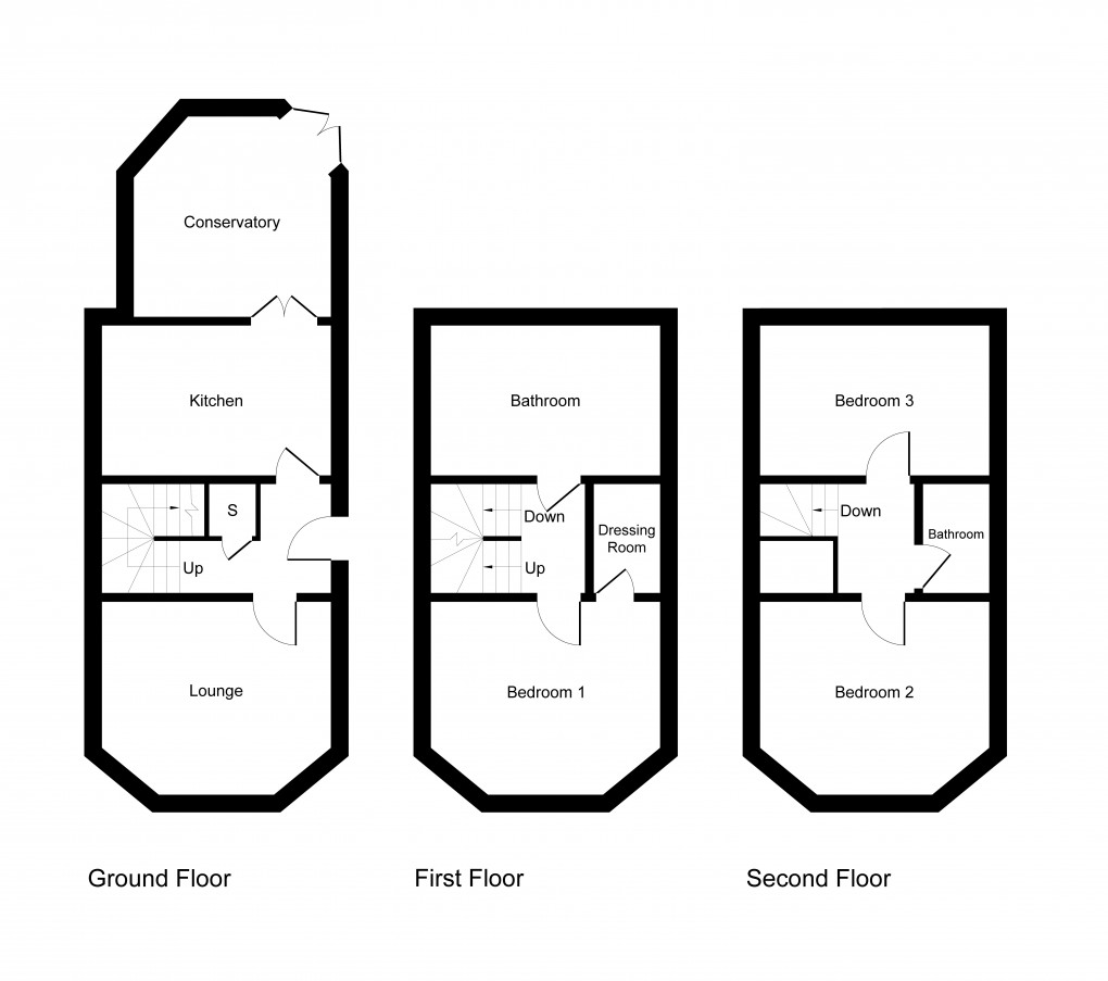 Floorplan for Upton Rocks Mews, Widnes, Cheshire