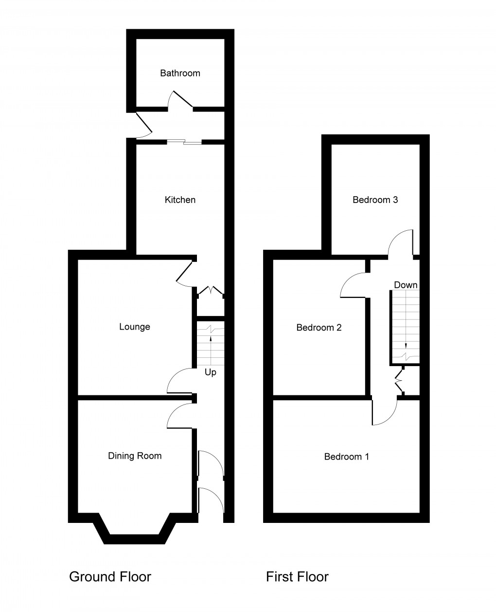 Floorplan for Park Road, Widnes, Cheshire