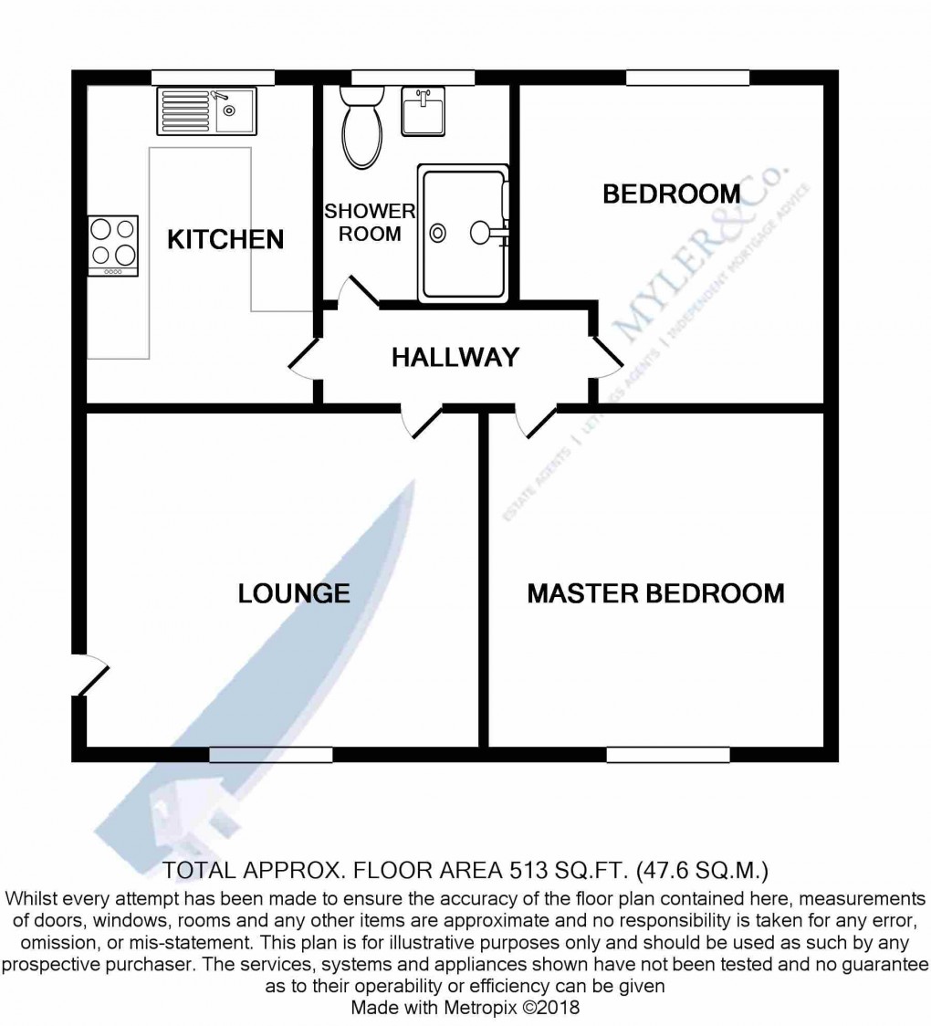 Floorplan for Birchfield Road, Widnes, Cheshire