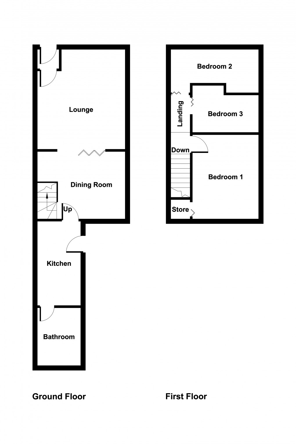 Floorplan for Foster Street, Widnes, Cheshire